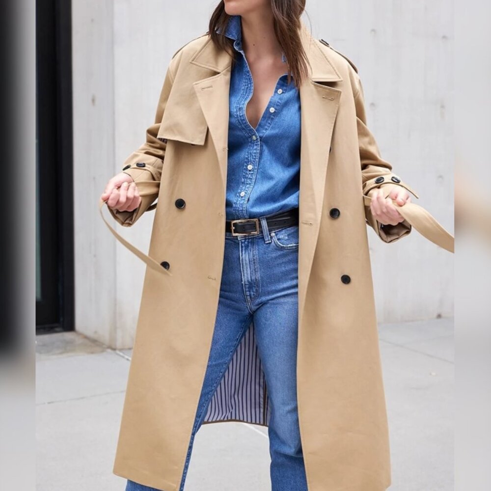 AYR The Espionage Trench Coat Size M